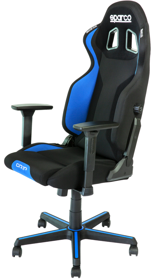Sparco Game Chair GRIP BLK/BLU - awdtuningtx