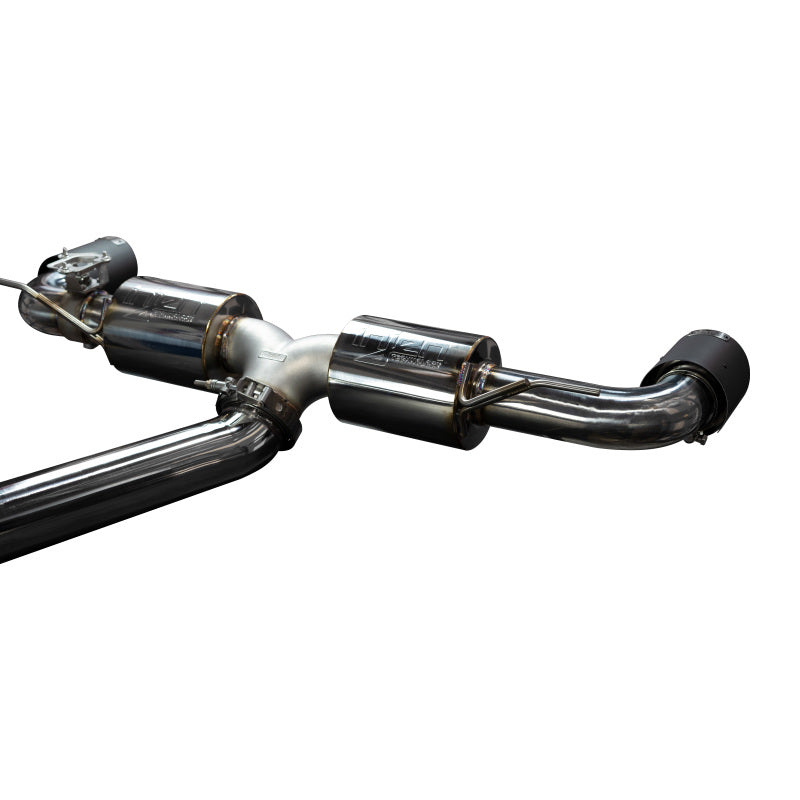 Injen 20-21 Toyota Supra 3.0L Turbo 6cyl SS Cat-Back Exhaust w/ Carbon Fiber Tips - awdtuningtx