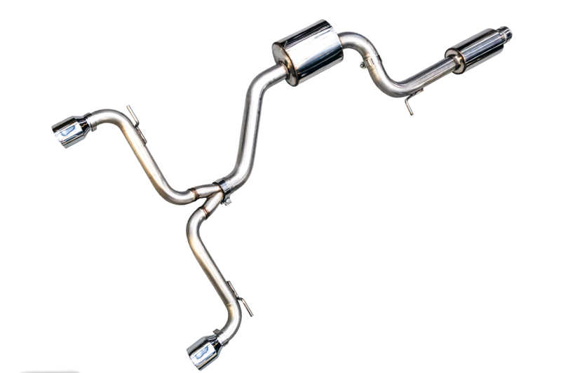 AWE Tuning VW MK7 GTI Touring Edition Exhaust - Chrome Silver Tips - awdtuningtx
