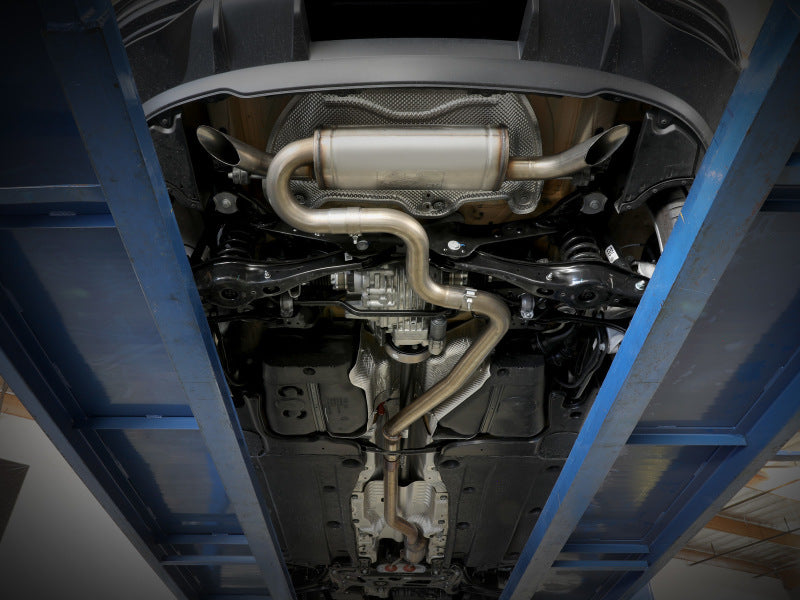aFe MACH Force-Xp 3in - 2 1/2in SS Cat Back Exhaust System VW Tiguan 18-22 2.0- 110in Wheelbase - awdtuningtx