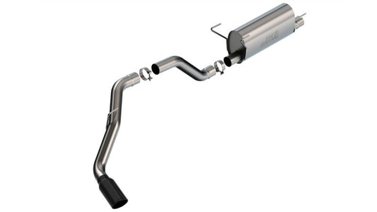 Borla 19-22 RAM 2500 6.4L V8 AT 2/4WD S-TYPE Cat Back Black Chrome Tips - awdtuningtx