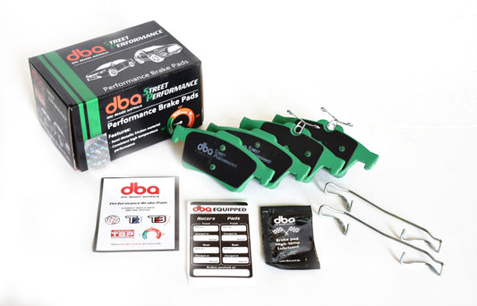 DBA 07-22 Nissan GT-R R35 Front Street Performance Brake Pad Kit - awdtuningtx