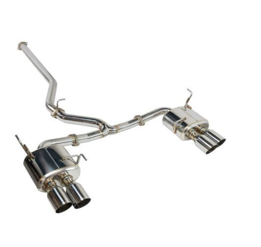 Remark 2022+ Subaru WRX Cat-Back Exhaust w/ Stainless Tip Cover - awdtuningtx