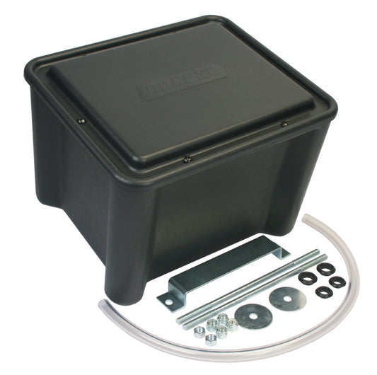 Moroso Sealed Battery Box Black w/Mounting Hardware - Black - awdtuningtx