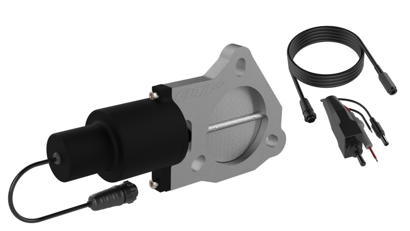 QTP 3in Bolt-On QTEC Electric Cutout Valve for Borla Exhausts - Single - awdtuningtx