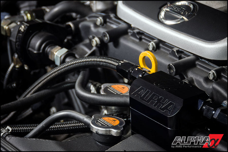 AMS Performance 2009+ Nissan GT-R R35 Alpha Air Oil Separator - awdtuningtx