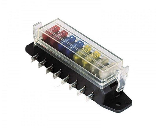 Hella 8-Way Lateral Single Fuse Box - awdtuningtx