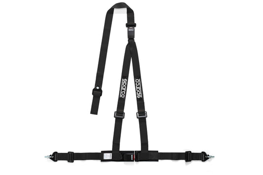 Sparco Belt 2 Inch Black 3Pt Dbl Rel - awdtuningtx