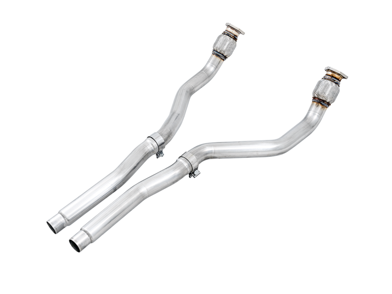 AWE Tuning Audi B8 4.2L Non-Resonated Downpipes for RS5 - awdtuningtx