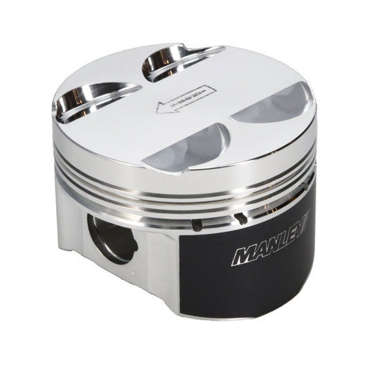 Manley 03-06 Evo 8/9 (7 Bolt 4G63T) 85.5mm +0.5mm Over Bore 9.0:1 Dish Pistons w/ Rings - awdtuningtx
