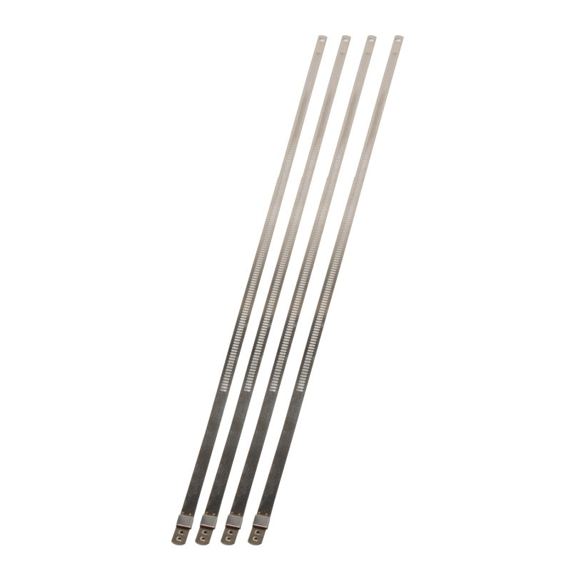 DEI Stainless Steel Positive Locking Tie 1/4in (7mm) x 14in - 4 per pack - awdtuningtx